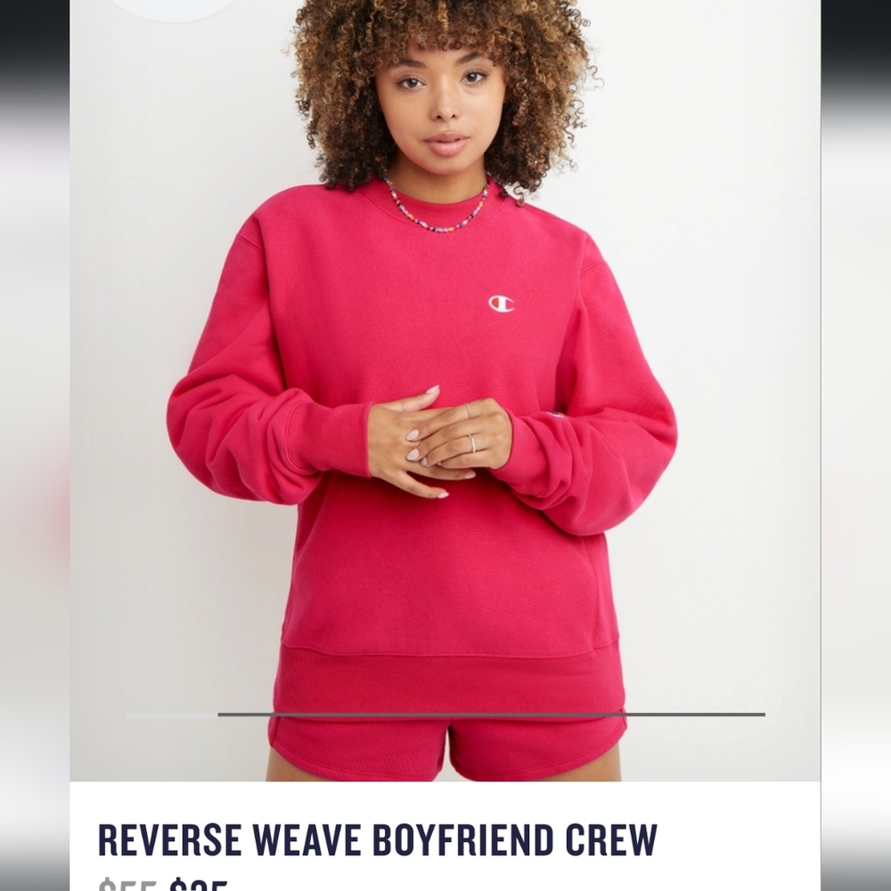 Champion. Women's sweatpants and sweater